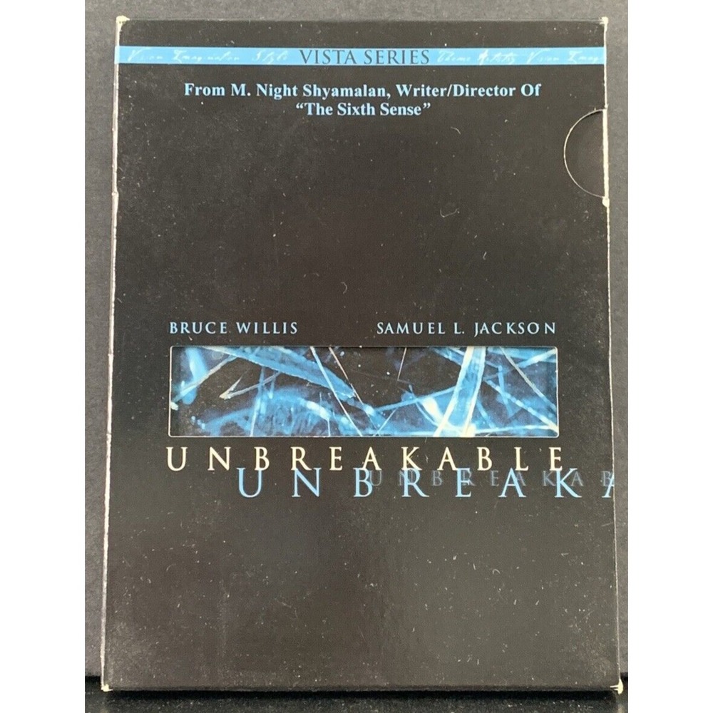 Unbreakable (DVD, 2001, 2-Disc Set, Vista Series)‎